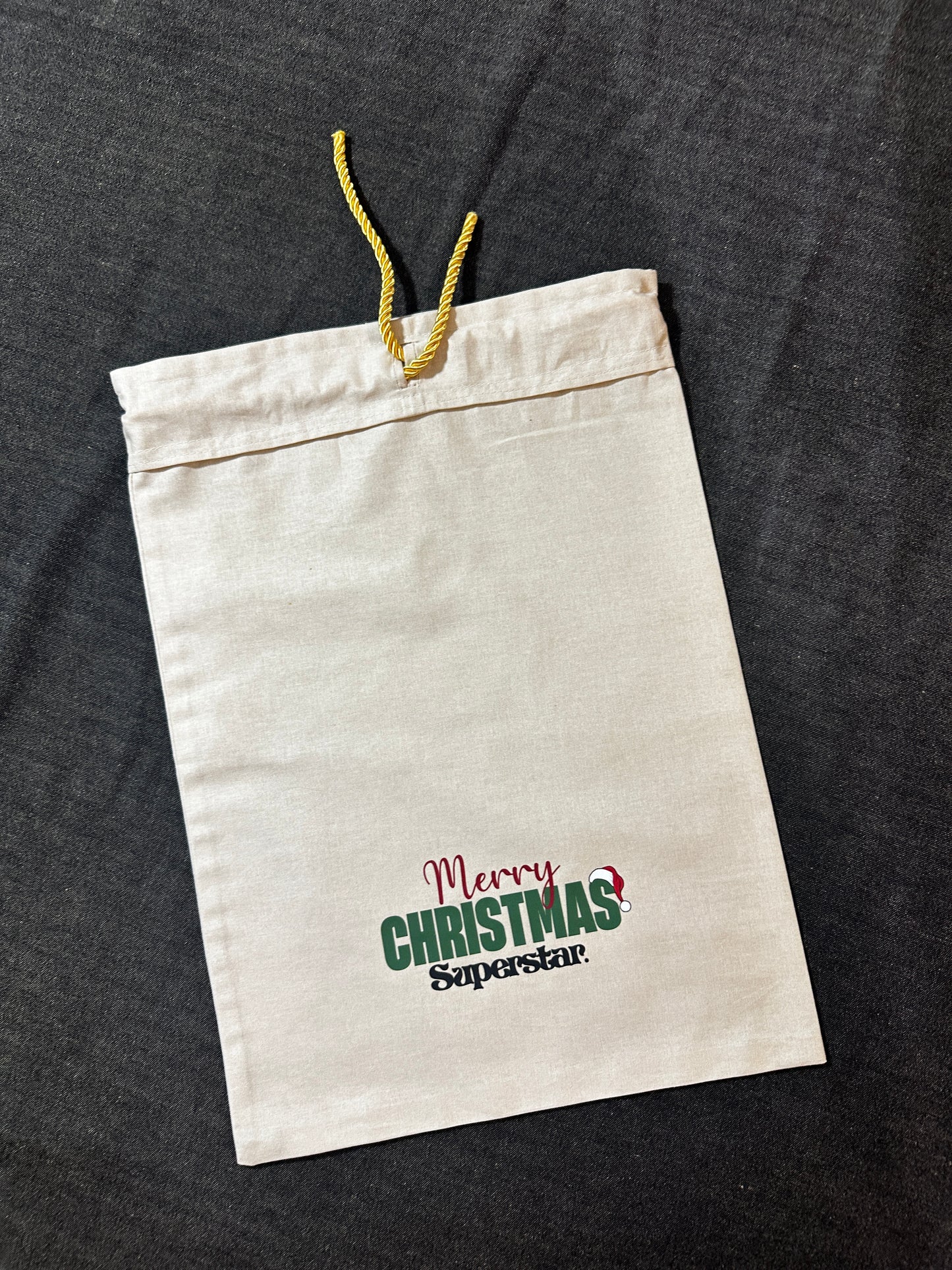 Superstar. Santa Sack