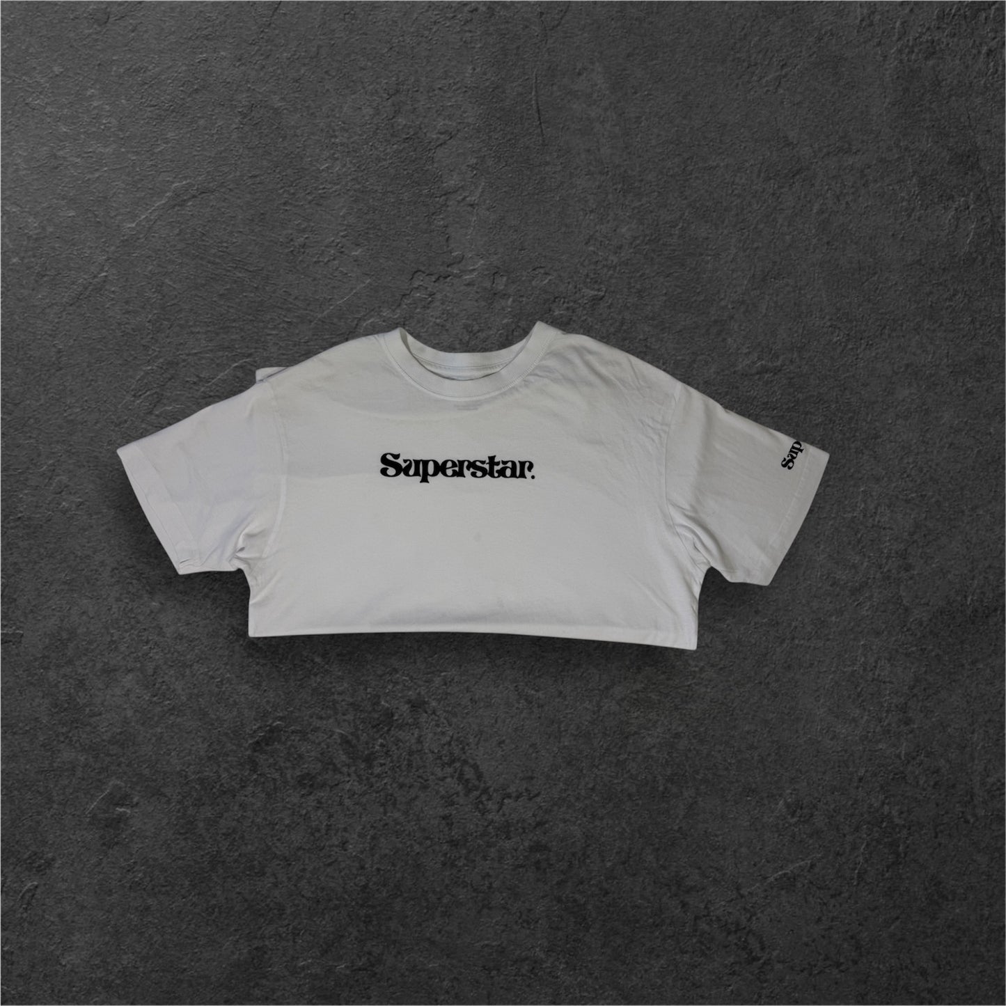 Superstar. Logo tee White