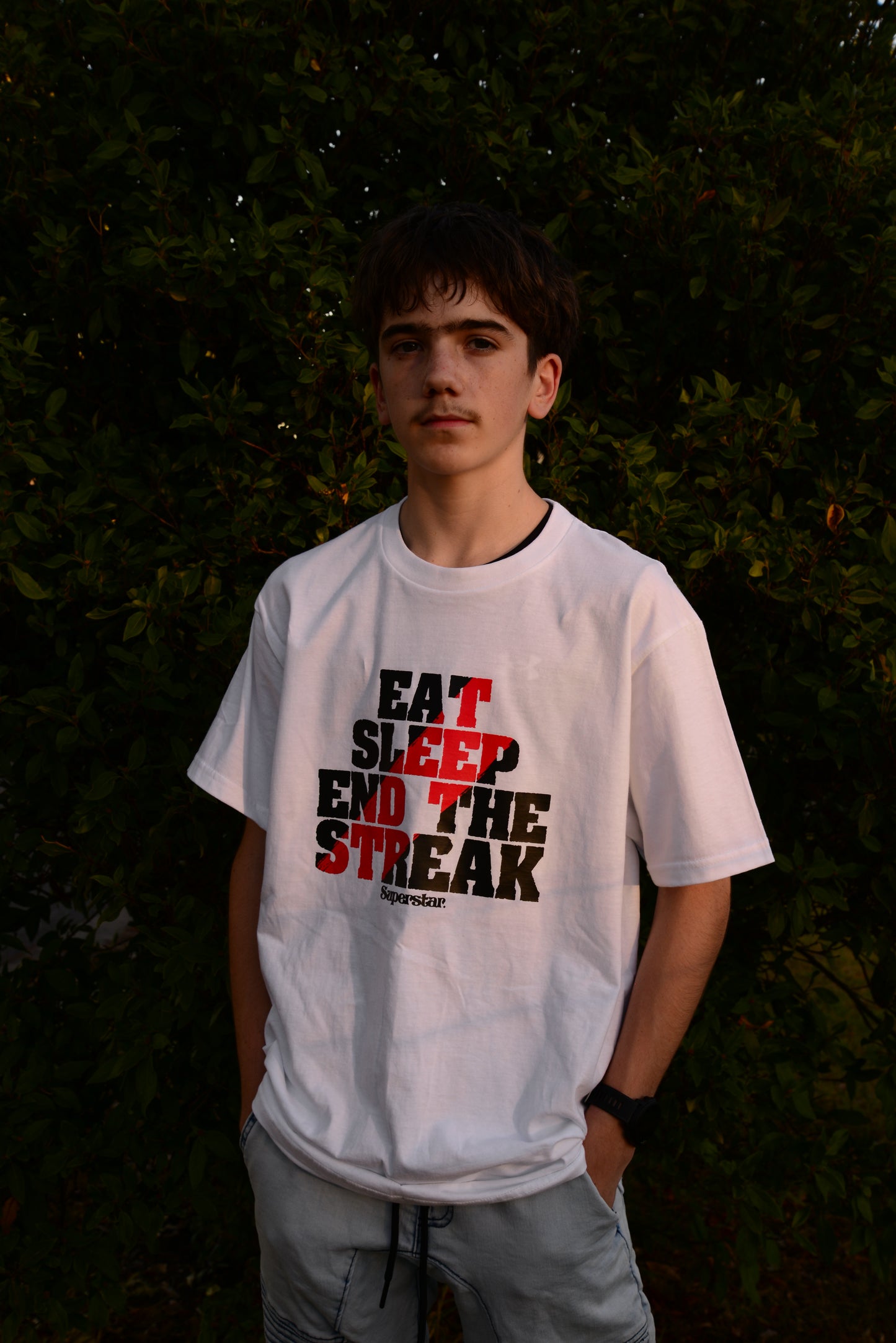 Eat Sleep End The Streak Tee