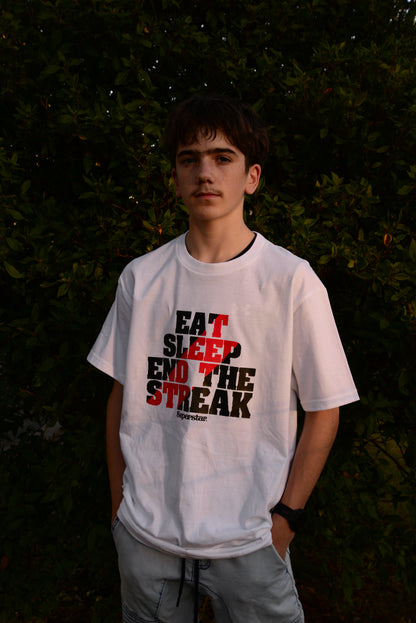 Eat Sleep End The Streak Tee