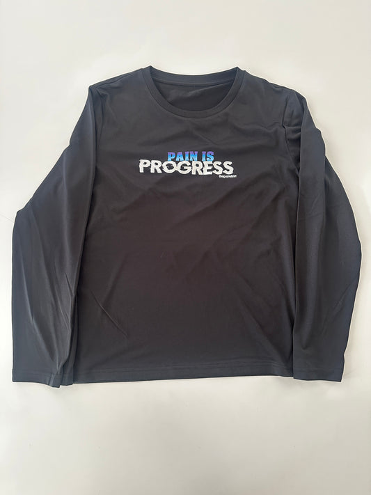 Superstar “Pain Is Progress” Men's Running Tee – Long Sleeve & Short Sleeve